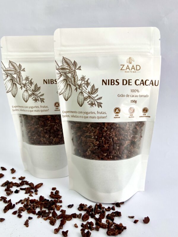 Nibs de cacau 100% - torrado