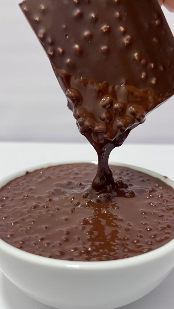 Chocolate 55% ao leite Zero Açúcar com quinoa crispy - Imagem 2