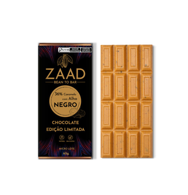 Chocolate Caramelo com Alho Negro - EDIÇÃO LIMITADA