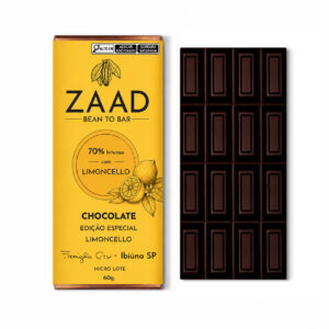 Chocolate 70% Intenso com Limoncello